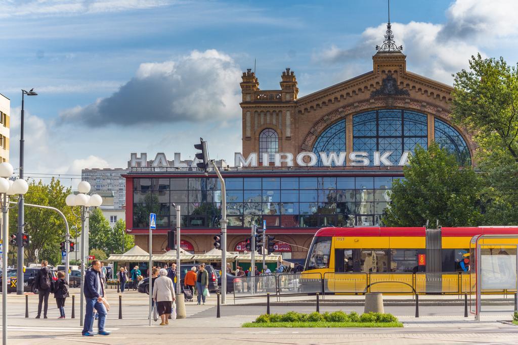 Industrial 9Th Floor Central Apartment With Balcony And Views Varsovia Exterior foto